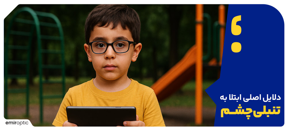 دلایل اصلی ابتلا به تنبلی چشم