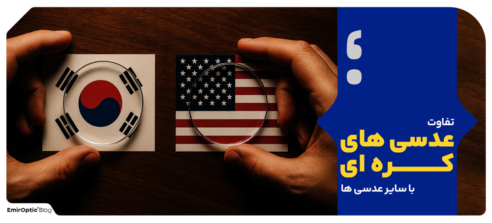 تفاوت عدسی های کره ای با سایر عدسی ها