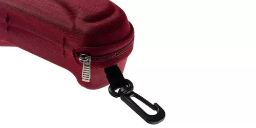 جلد عینک زیپی بزرگ قفل‌دار