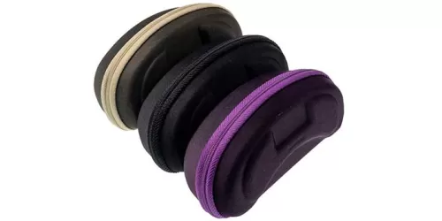 جلد عینک زیپی بزرگ قفل‌دار