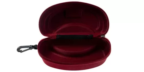 جلد عینک زیپی بزرگ قفل‌دار