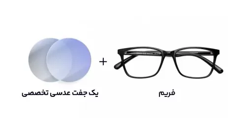 عینک کامپیوتر بلوکنترل BENX - 268