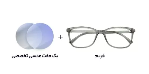عینک کامپیوتر بلوکات Diverso - DV 1116