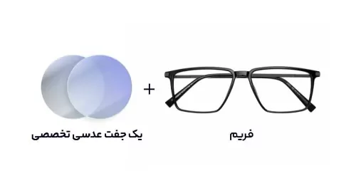 عینک کامپیوتر بلوکات ESTELA - A 5042