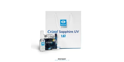 Essilor 1.67 Sapphire اسیلور فرانسه آنتی رفلکس