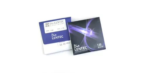 Lentec 1.60 Blue Cut لنتک بلوکات نیمه فشرده
