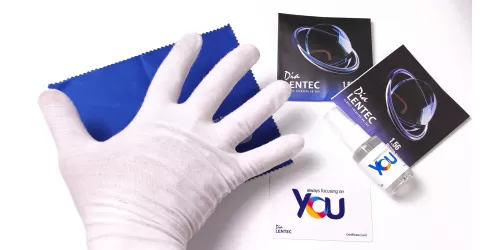 عدسی بلوکنترل فتوکرومیک کره ای لنتک Lentec PhotoBlue 1.56