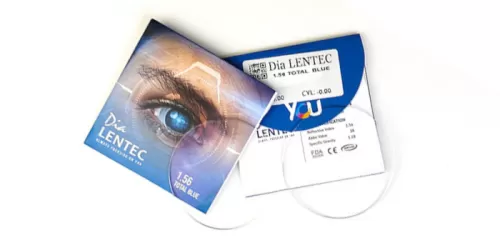توتال بلو کره ای لنتک Lentec 1.56 Total Blue
