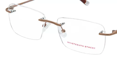 عینک طبی ریم لس NTS - 5045