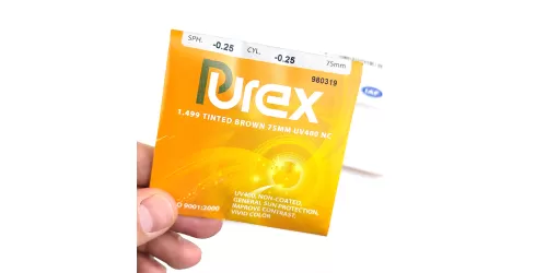 عدسی آفتابی پیورکس 1.5 Purex قهوه‌ای
