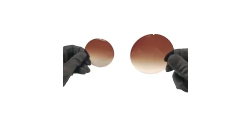 عدسی آفتابی قهوه‌ای تک رنگ Brown