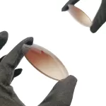 عدسی آفتابی قهوه‌ای تک رنگ Brown