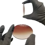 عدسی آفتابی قهوه‌ای تک رنگ Brown