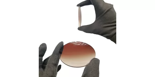 عدسی آفتابی قهوه‌ای تک رنگ Brown