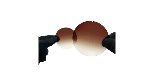 عدسی آفتابی قهوه‌ای تک رنگ Brown