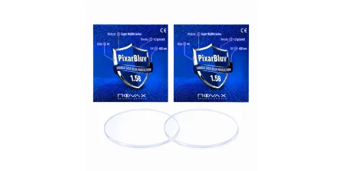 عدسی بلوکنترل نوواکس ترکیه Novax 1.58 Pixarblue