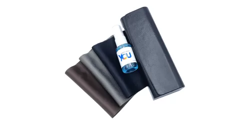 جلد Persol بزرگ + 3 دستمال عینک + اسپری