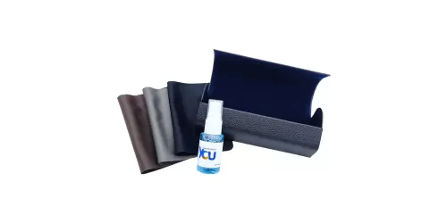 جلد XL خیلی بزرگ + 3 دستمال عینک + اسپری