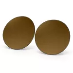 عدسی آفتابی قهوه‌ای تک رنگ Brown