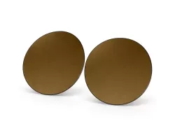 عدسی آفتابی قهوه‌ای تک رنگ Brown