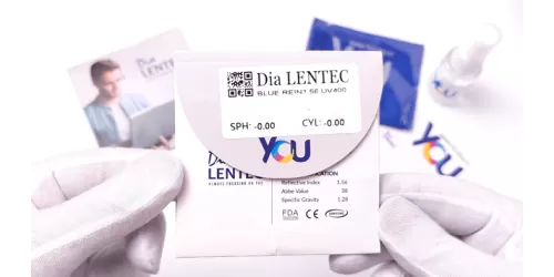 عدسی بلوکنترل لنتک بلورین Lentec BlueRein 1.56