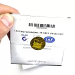 عدسی فتوکرومیک آنتی رفلکس دودی پیورکس Purex Photochromic Grey 1.56