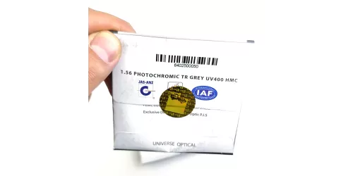 عدسی فتوکرومیک آنتی رفلکس دودی پیورکس Purex Photochromic Grey 1.56