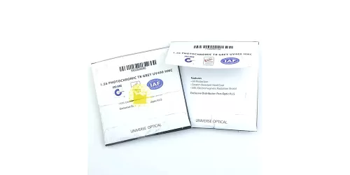 عدسی فتوکرومیک آنتی رفلکس دودی پیورکس Purex Photochromic Grey 1.56