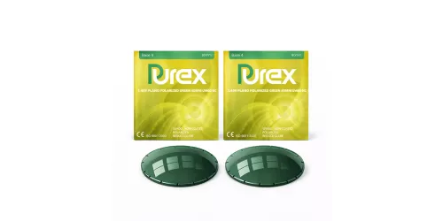 عدسی پلاریزه پیورکس 1.5 Purex سبز