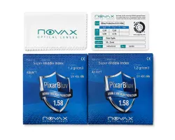 عدسی بلوکنترل نوواکس ترکیه Novax 1.58 Pixarblue