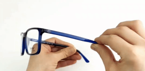 عینک مردانه طبی سورمه ای